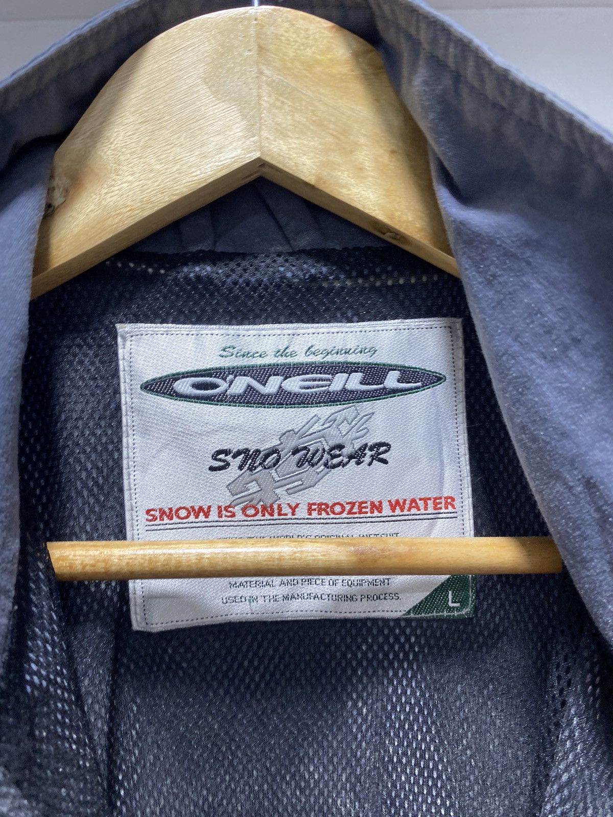 O'Neill × Vintage Vintage Oneill Surf Light Winter Jacket Windbreaker Size US L / EU 52-54 / 3 - 4 Thumbnail