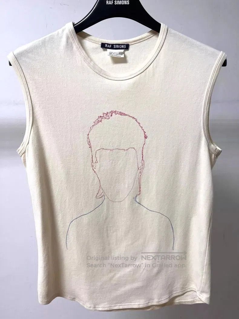 Raf Simons RAF SIMONS SS96 BOWIE Sleeveless Top. Size US M / EU 48-50 / 2 - 1 Thumbnail