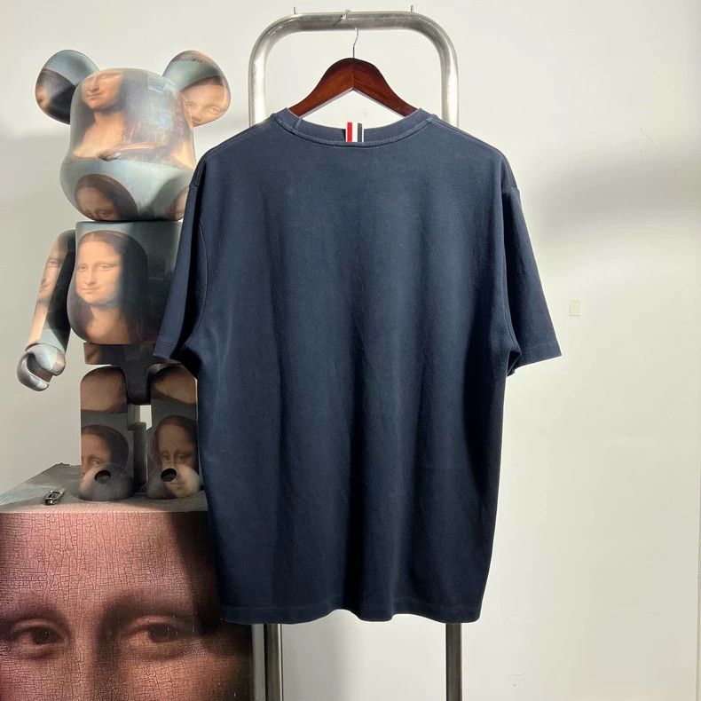 Thom Browne Thom Browne Pocket striped short sleeves Size US M / EU 48-50 / 2 - 2 Thumbnail