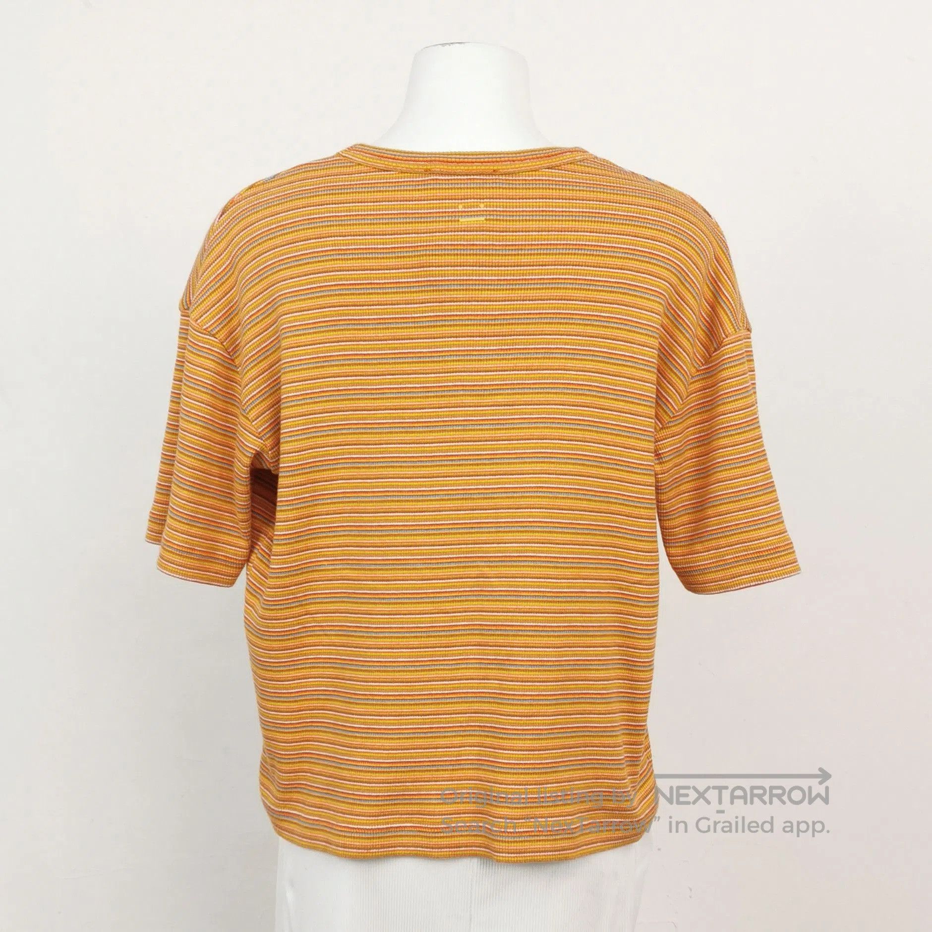 Acne Studios Acne Studios Striped Cotton Short-Sleeve Top. Size S / US 4 / IT 40 - 1 Thumbnail