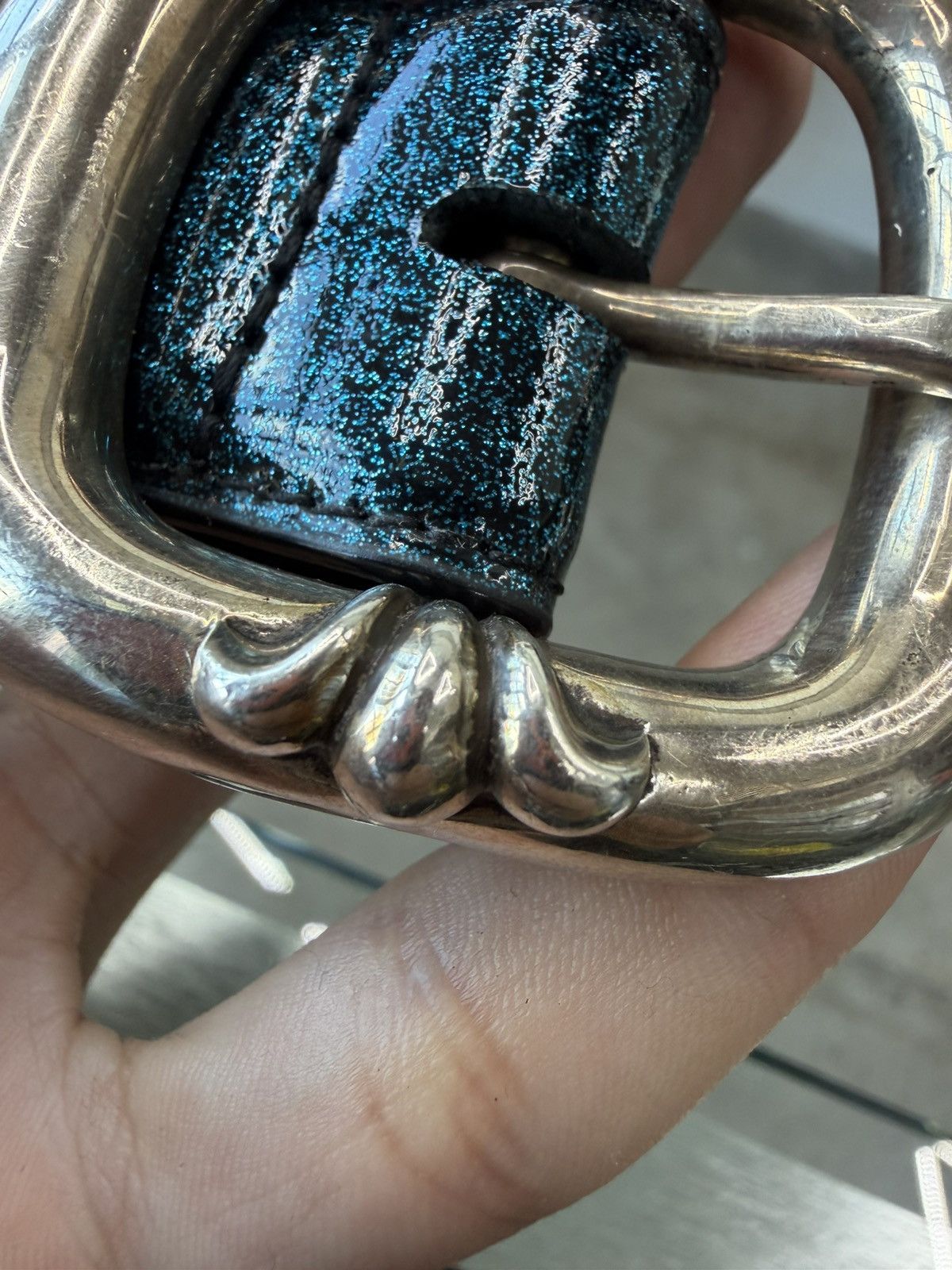 Chrome Hearts Chrome Hearts Blue Glitter Gunslinger Size ONE SIZE - 8 Thumbnail