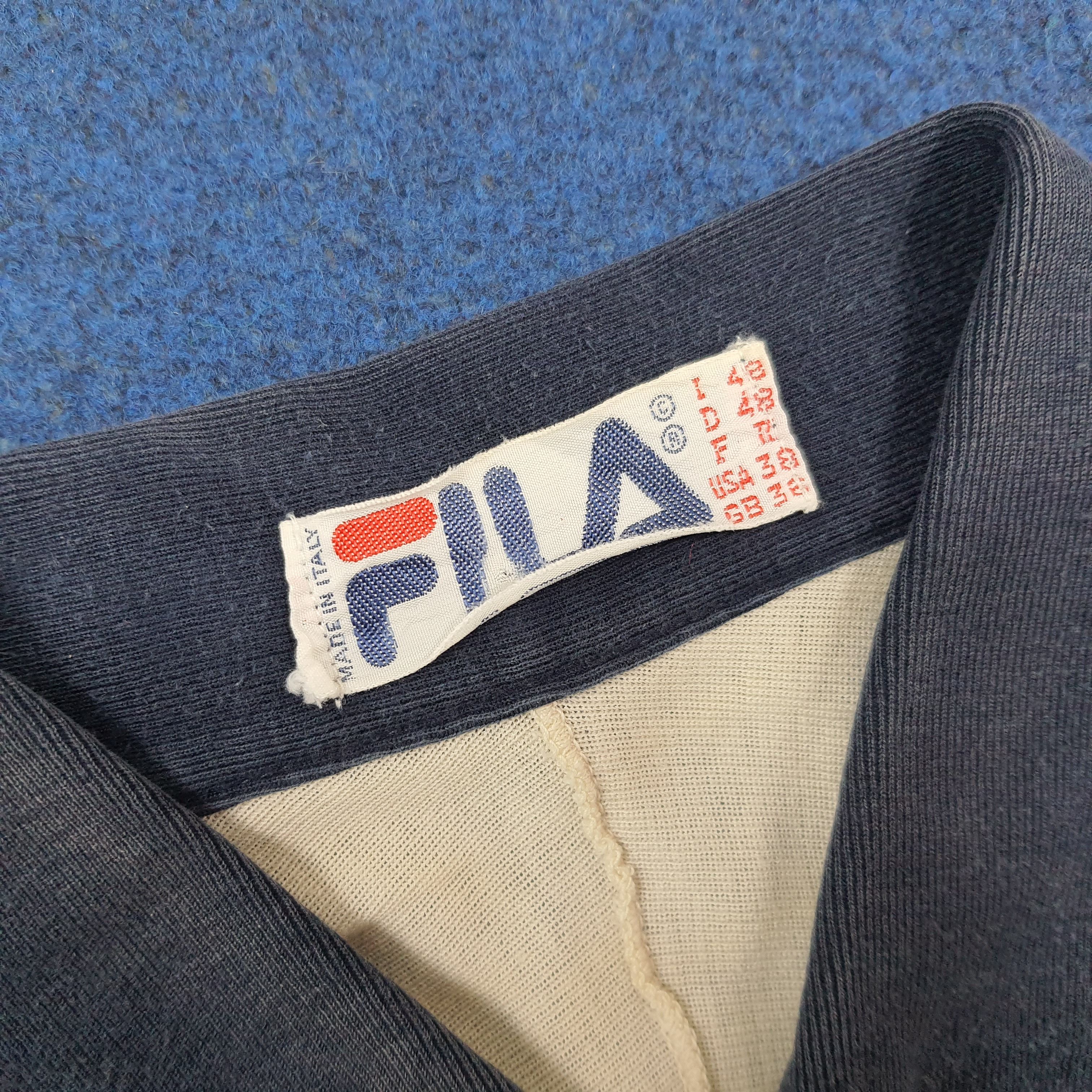 Fila Vintage Fila Sports Retro Beige Polo Shirt C2301N60 Size US XS / EU 42 / 0 - 4 Thumbnail