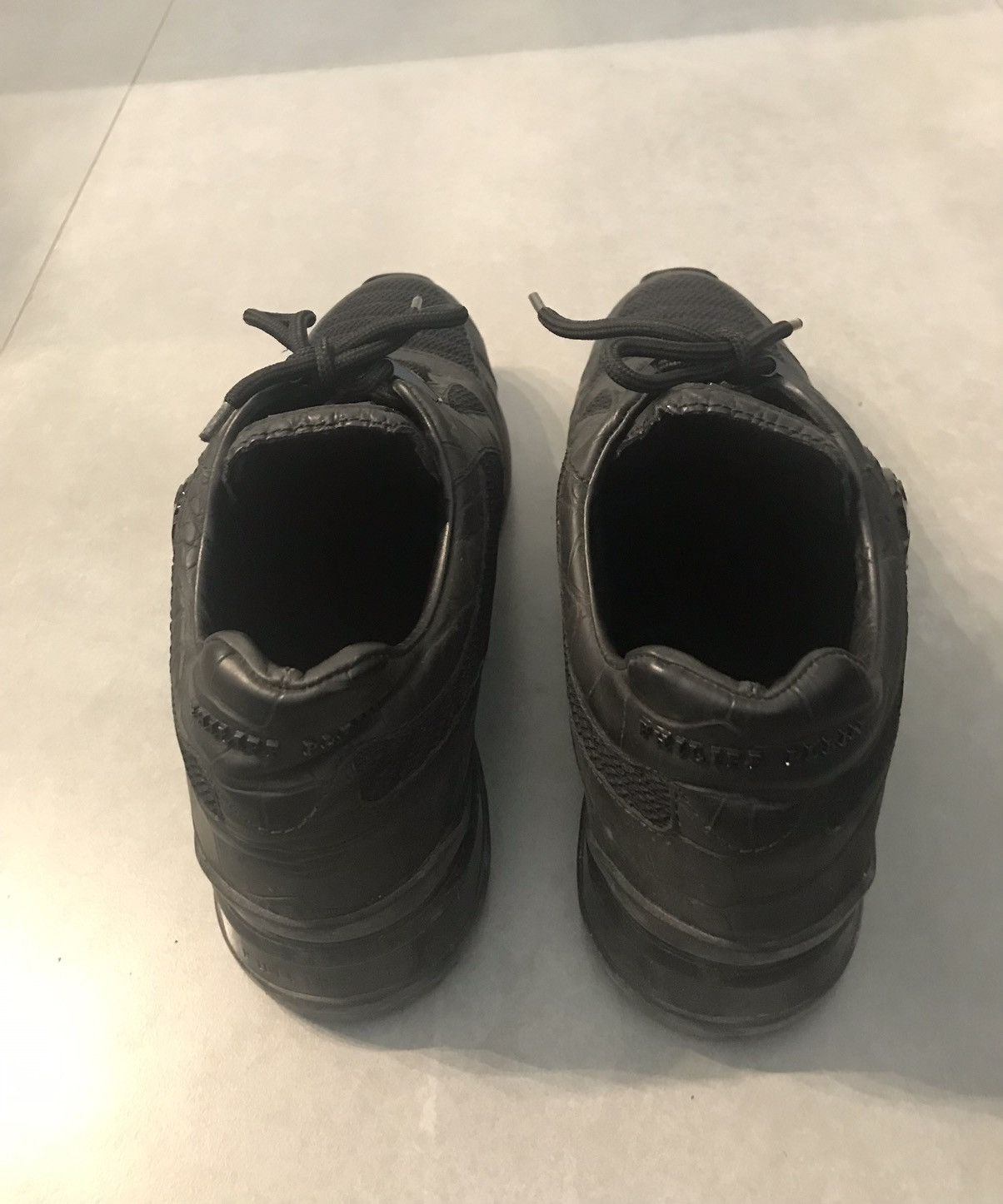 Philipp Plein Philipp Plein black sneakers Size US 11 / EU 44 - 5 Thumbnail