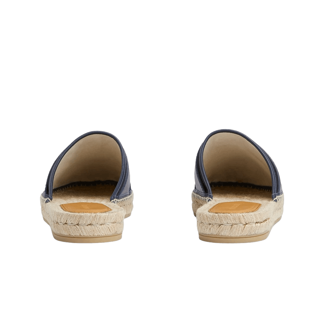 Gucci o1s1wg110225 Slide Espadrilles in Black & Navy Size US 6.5 / EU 39-40 - 3 Thumbnail