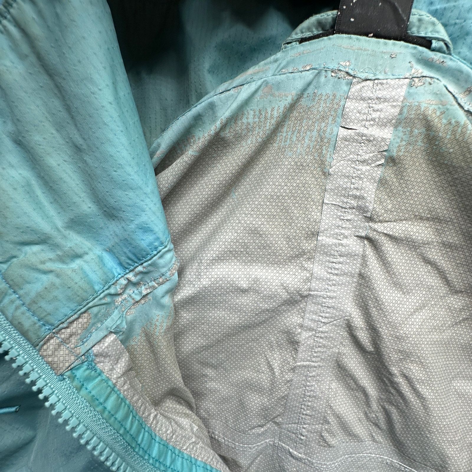 Marmot Marmot Windbreaker Jacket Womens XL Blue Ripstop FLAWS Size XL / US 12-14 / IT 48-50 - 17 Thumbnail