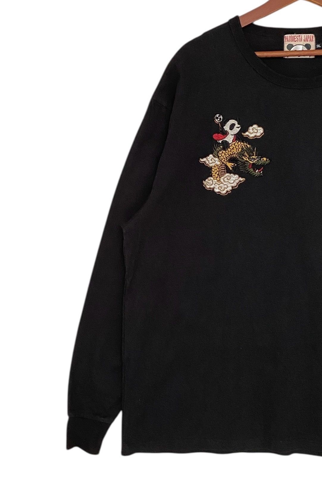 Japanese Brand × Vintage Vintage Brand Pandesta Japan Sukajan Sweatshirt 2000s Size US XXL / EU 58 / 5 - 3 Thumbnail