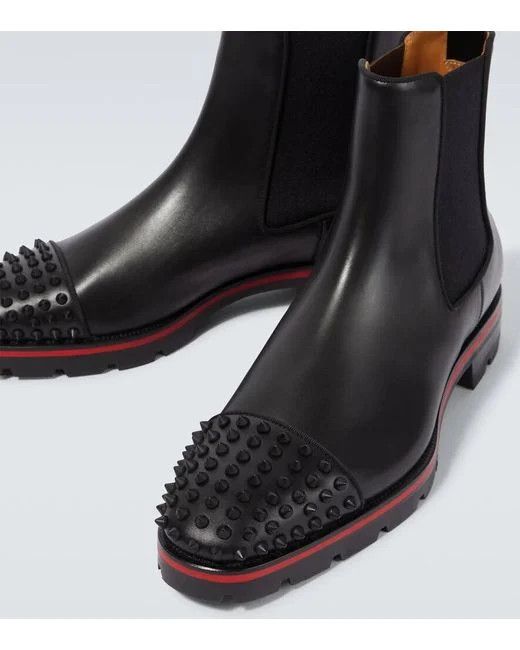 Christian Louboutin o1bcso1str0326 Shoes in Black Size US 11 / EU 44 - 4 Thumbnail