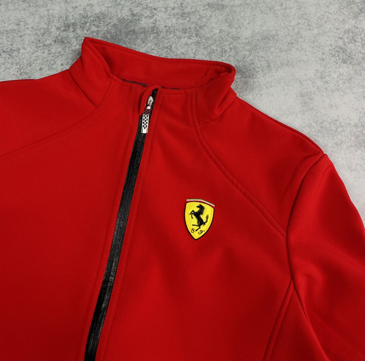 Ferrari Ferrari Scuderia Precisport Red Zip SoftShell Racing Jacket Size S / US 4 / IT 40 - 11 Thumbnail