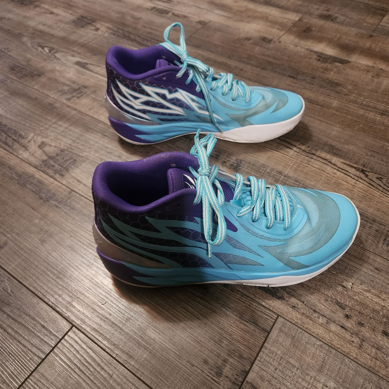 Puma Puma LaMelo Ball MB.02 Teal/Purple79779-01 Men's Sz 9 b42 Size US 9 / EU 42 - 5 Thumbnail