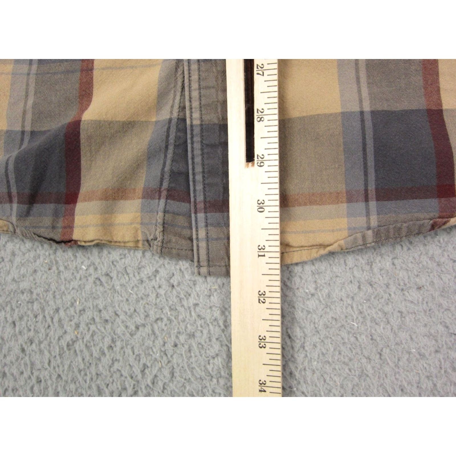 Carhartt Carhartt Shirt Mens M Brown Plaid Flannel Western 90s Button-Up Workwear Casual Shirt Mens Size US M / EU 48-50 / 2 - 7 Thumbnail