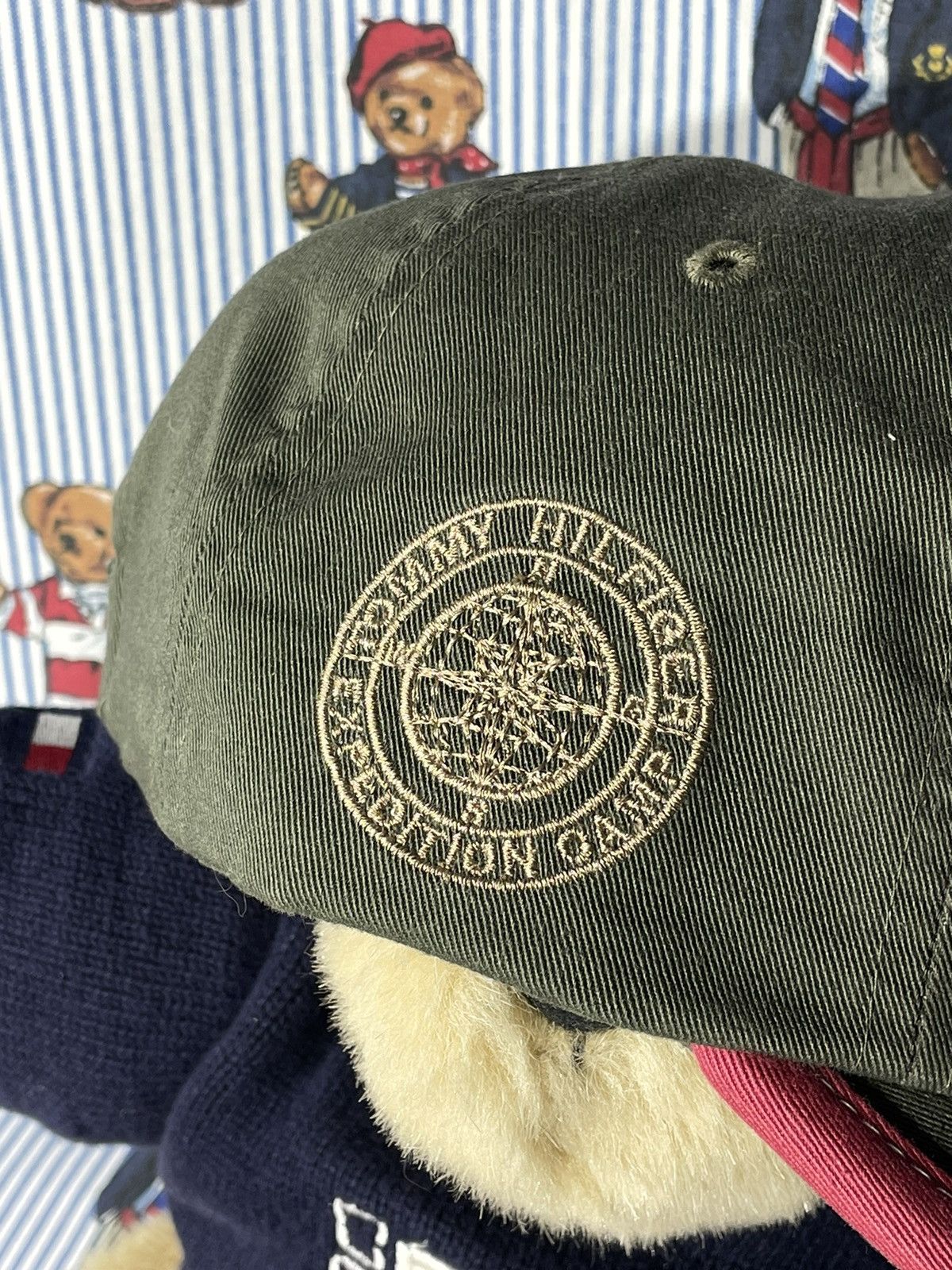 Tommy Hilfiger × Vintage Cap Tommy Hilfiger Expedition Camp OG Vintage 90’s Size ONE SIZE - 6 Thumbnail