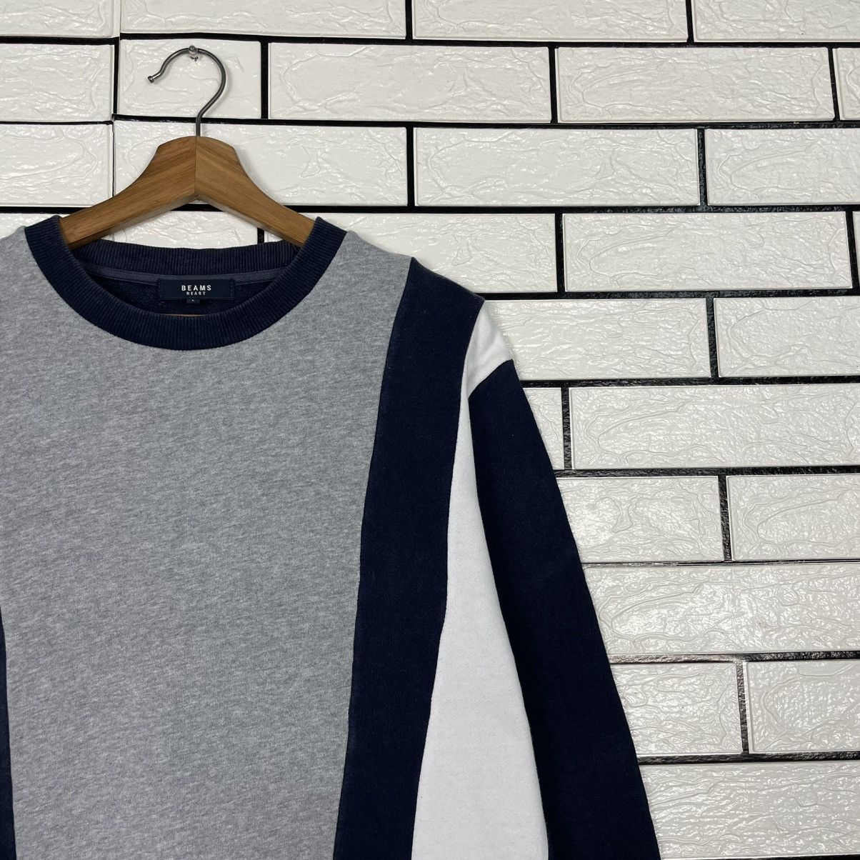 Beams Plus Beams Color Block Crewneck Sweatshirt Size US M / EU 48-50 / 2 - 5 Thumbnail