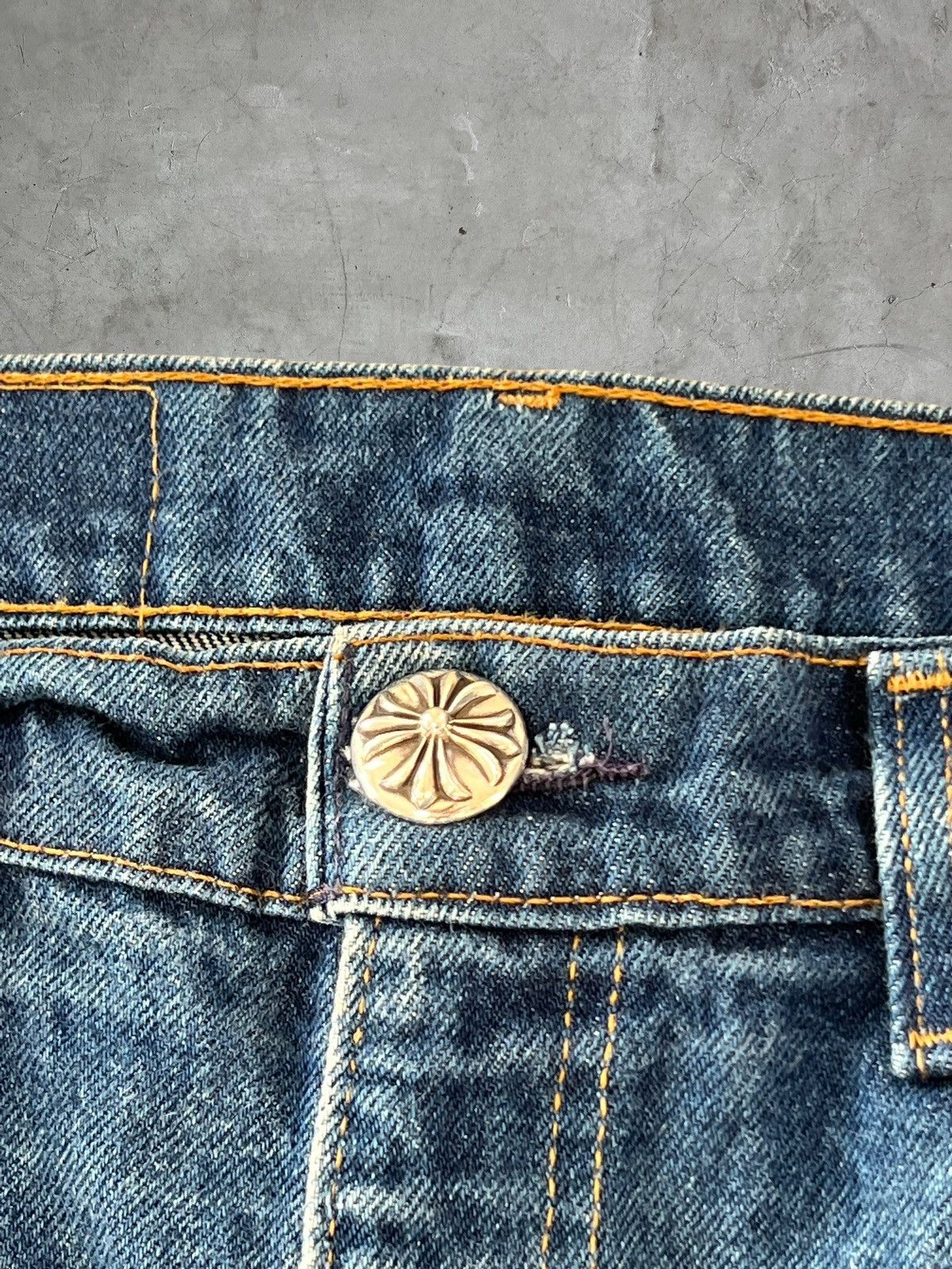Chrome Hearts Chrome Hearts Leather Patch Jeans Size US 34 / EU 50 - 8 Thumbnail