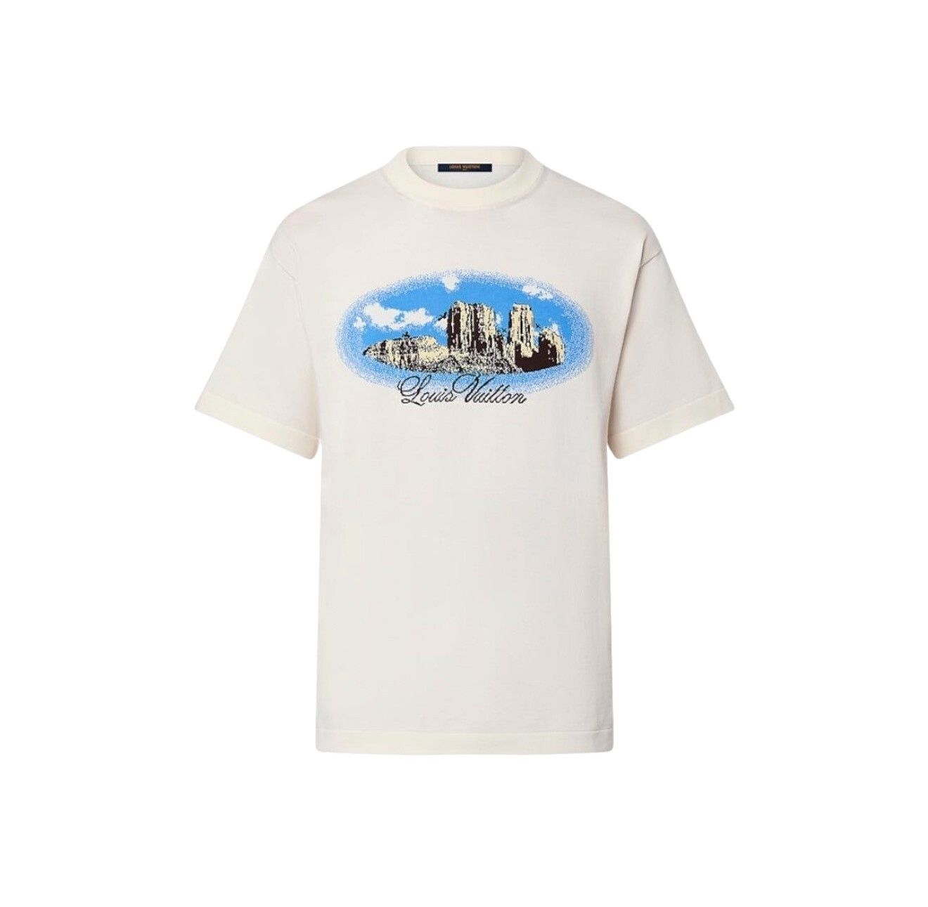 Louis Vuitton Louis Vuitton Landscape Embroidery Knit T-Shirt XXL Size US XXL / EU 58 / 5 - 1 Thumbnail