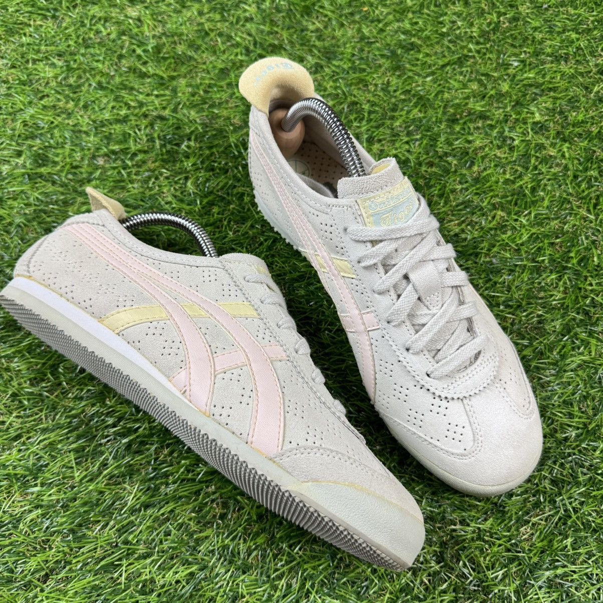 Onitsuka Tiger Onitsuka Tiger Mexico 66 HL5B0 Rare Pastel Suede US 7 Size US 10 / IT 40 - 5 Thumbnail