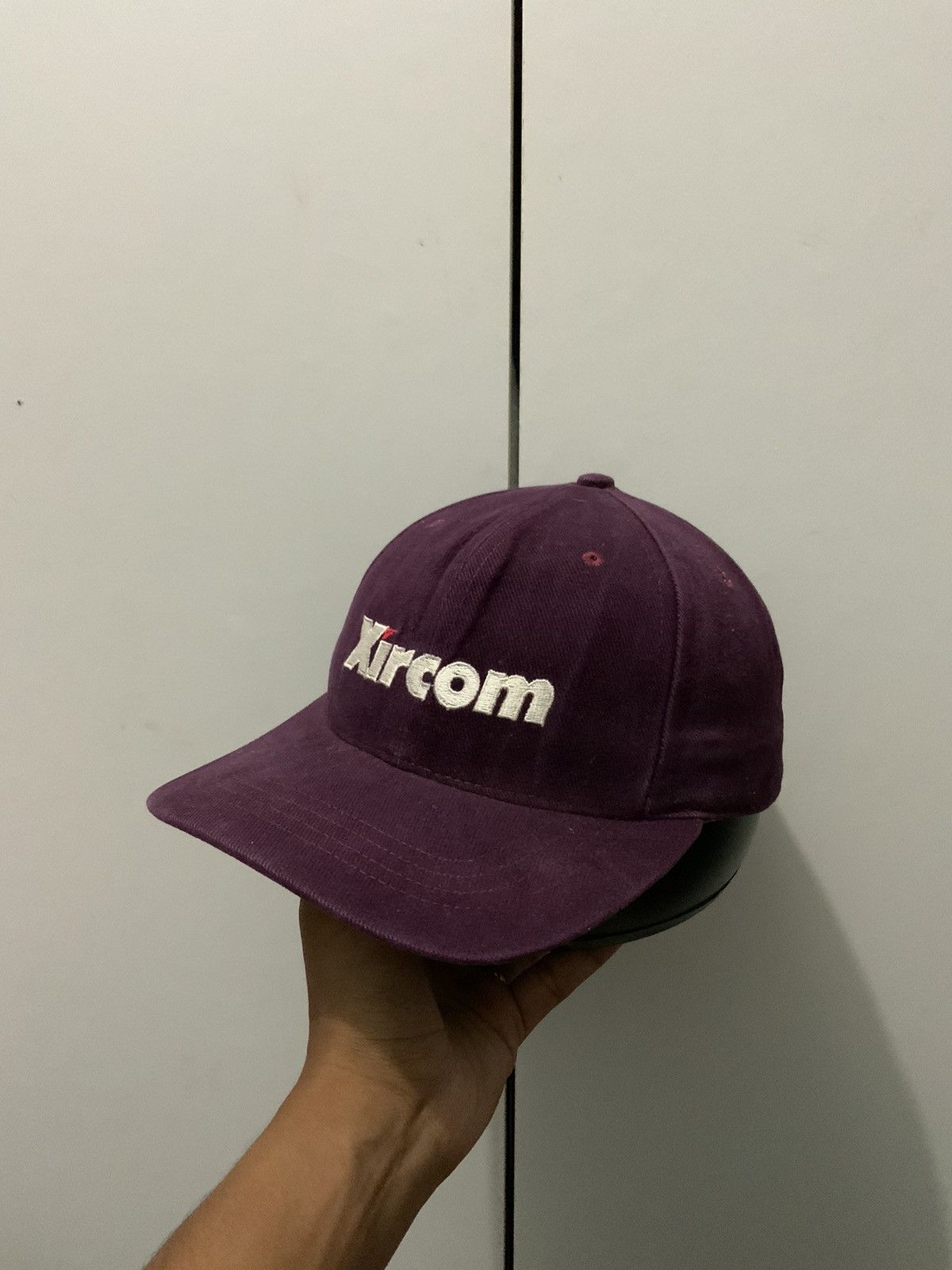 Vintage Xircom Marron Snapback Hat