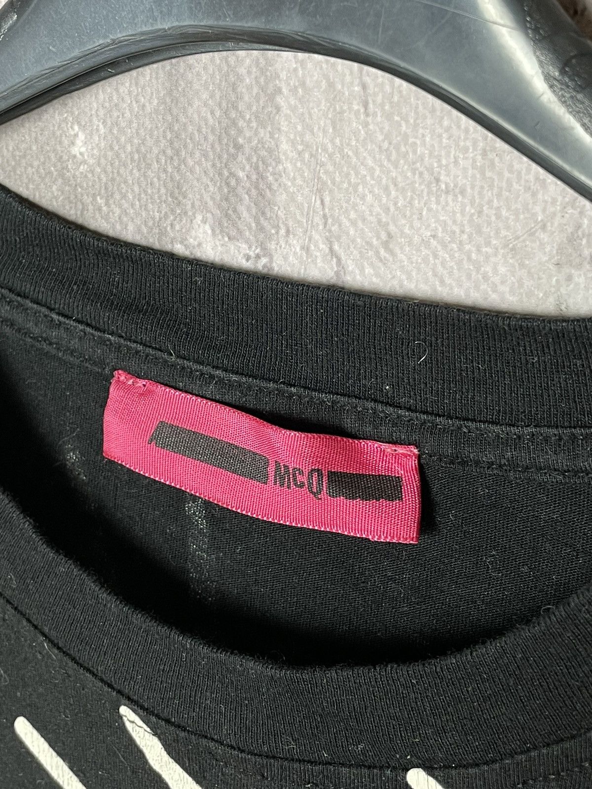 Alexander McQueen × MCQ × Vintage Alexander McQueen Overlogo Multilogo Y2K rare T-Shirt Size M / US 6-8 / IT 42-44 - 11 Thumbnail