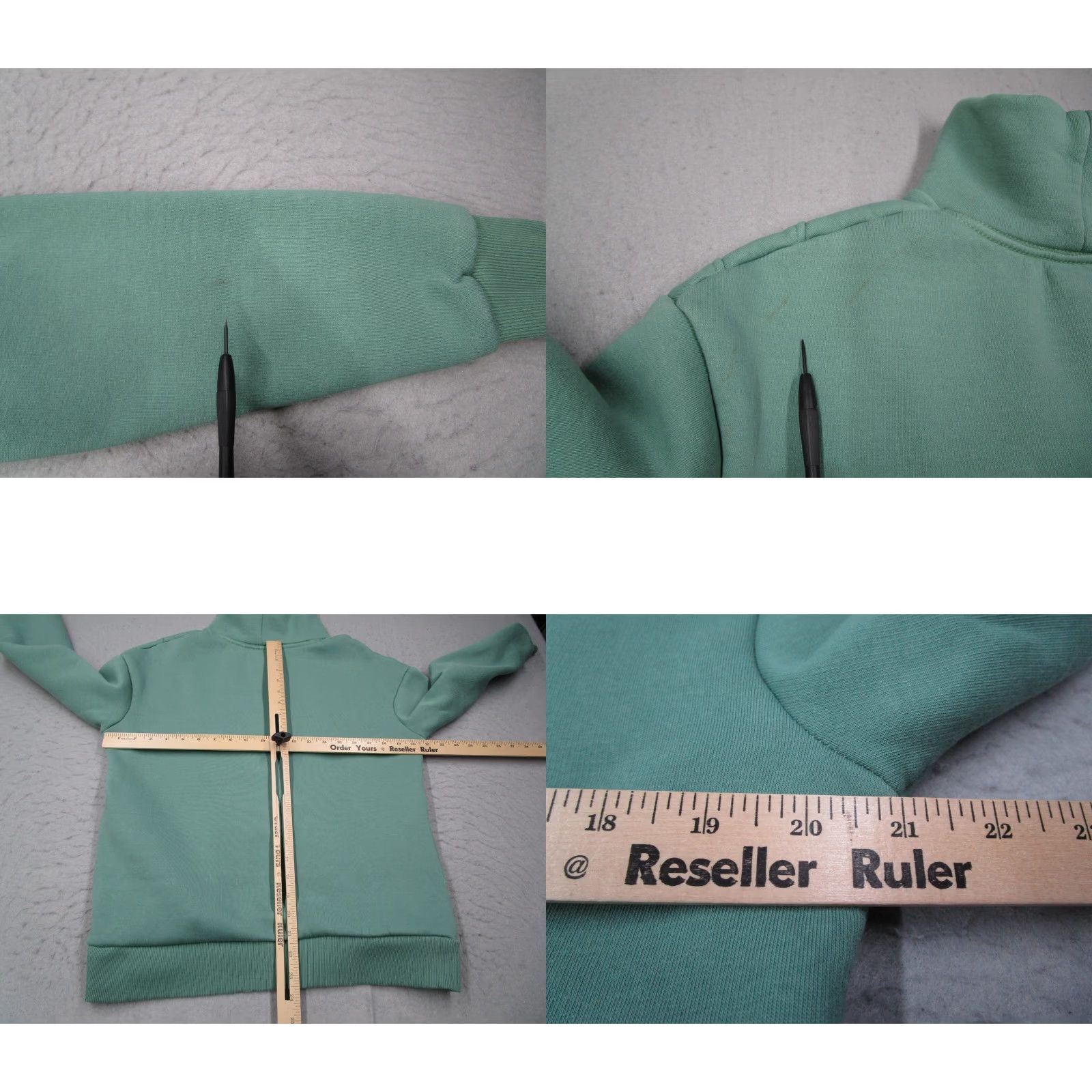 Vintage Ctrl Sweatshirt Women Small Green Vega High Neck Pullover Made in Ukraine Size S / US 4 / IT 40 - 8 Thumbnail