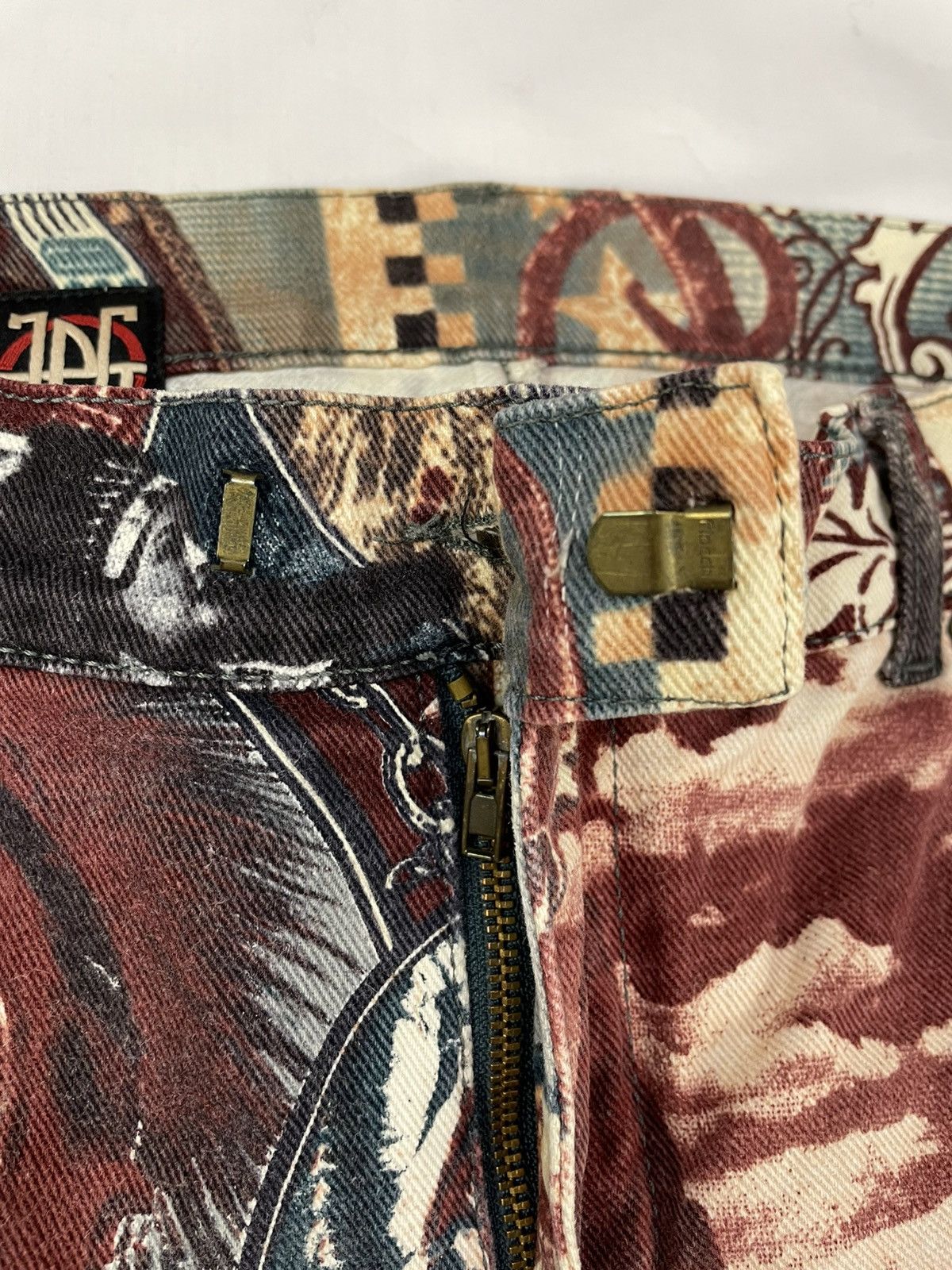 Jean Paul Gaultier AW04 Jean Paul Gaultier Indian X-ray Skeleton Pants Vintage Size US 34 / EU 50 - 7 Thumbnail