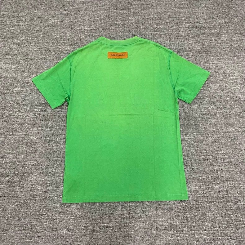 Louis Vuitton Louis Vuitton Green embossed short sleeves Size US S / EU 44-46 / 1 - 2 Thumbnail