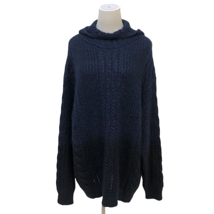 Dior Dior Cable Knit Hoodie Size 42 Size M / US 6-8 / IT 42-44 - 1 Thumbnail