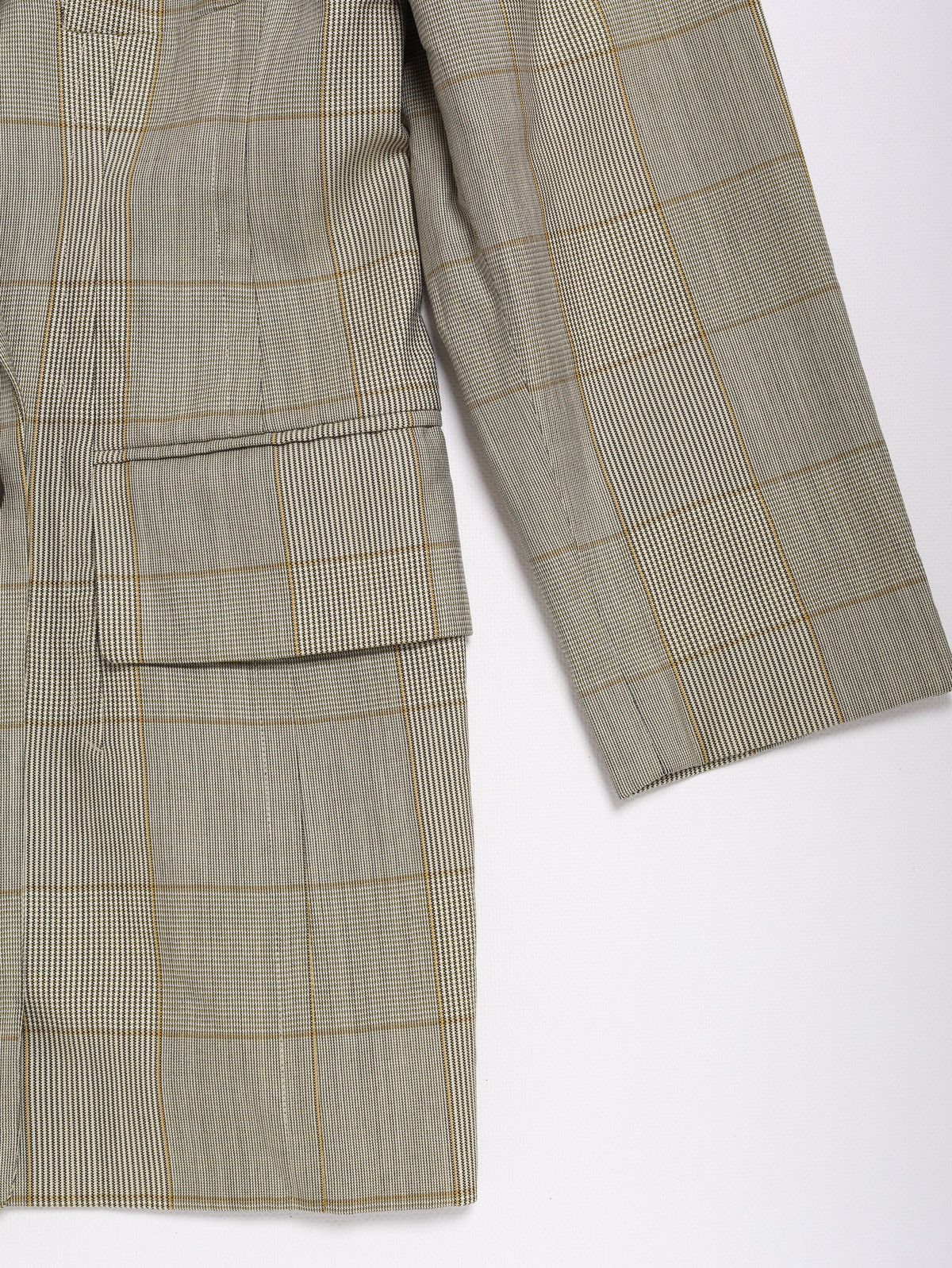 Jil Sander Jil Sander + Vintage Blazer Double Breasted Jacket Plaid Size M / US 6-8 / IT 42-44 - 5 Thumbnail