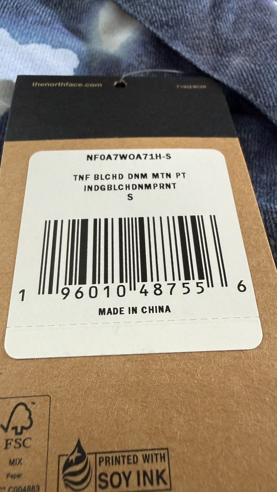 Supreme × The North Face Supreme The North Face Bleached Denim Print Mountain Pant 21 Size US 30 / EU 46 - 5 Thumbnail