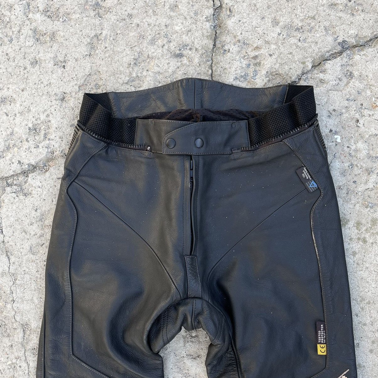 Leather × Vintage Vintage Leather Pants Polo Moto 90s Y2K Style USA Size US 34 / EU 50 - 6 Thumbnail