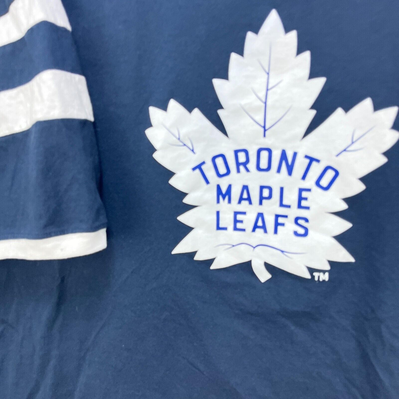 Vintage Vintage Toronto Maple Leafs Shirt Made in Canada Calhoun 2XL Size US XL / EU 56 / 4 - 2 Thumbnail