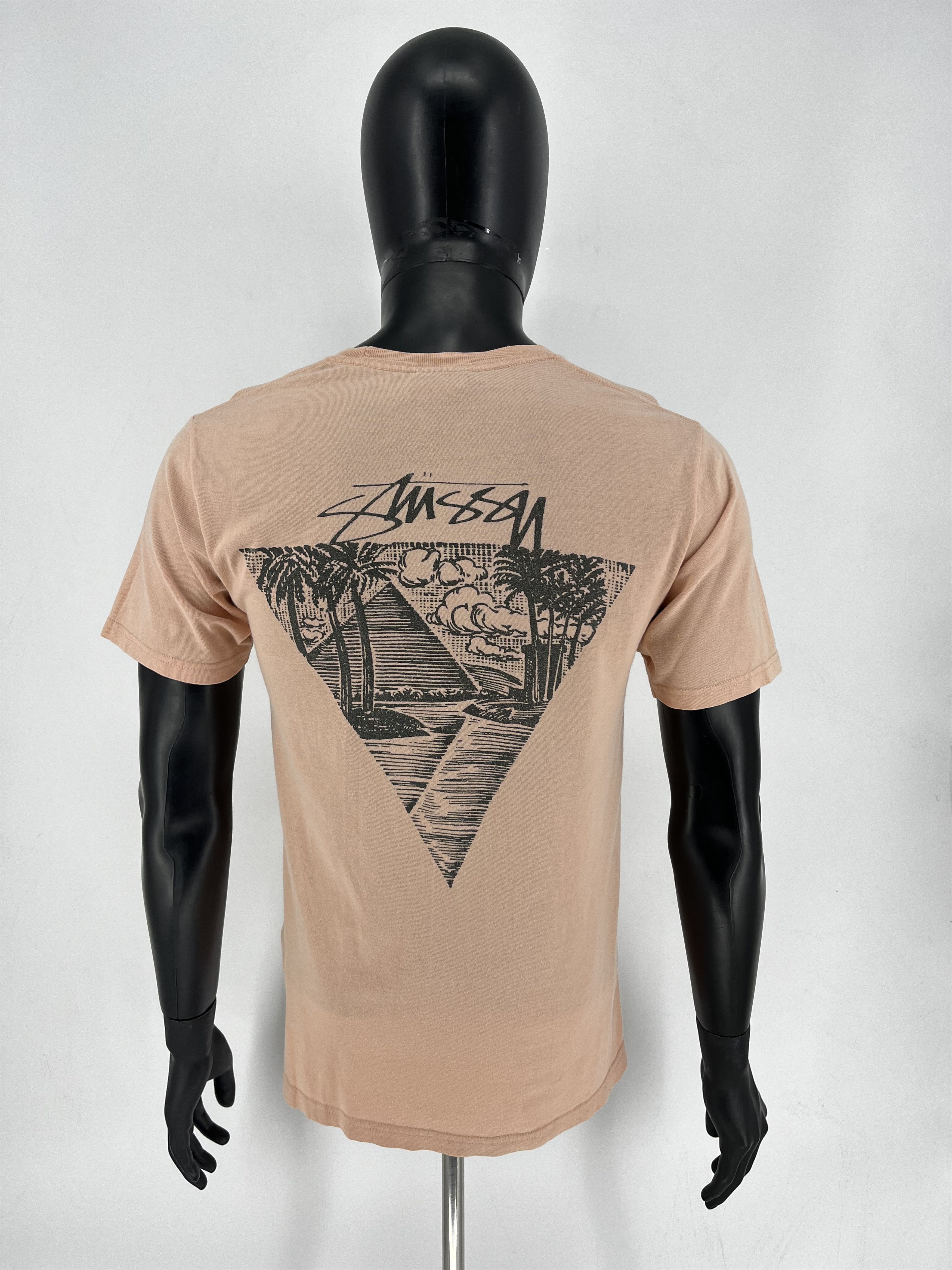 Other Stussy Overprinted Giza T Shirt Pale Salmon Size S Size US S / EU 44-46 / 1 - 2 Thumbnail