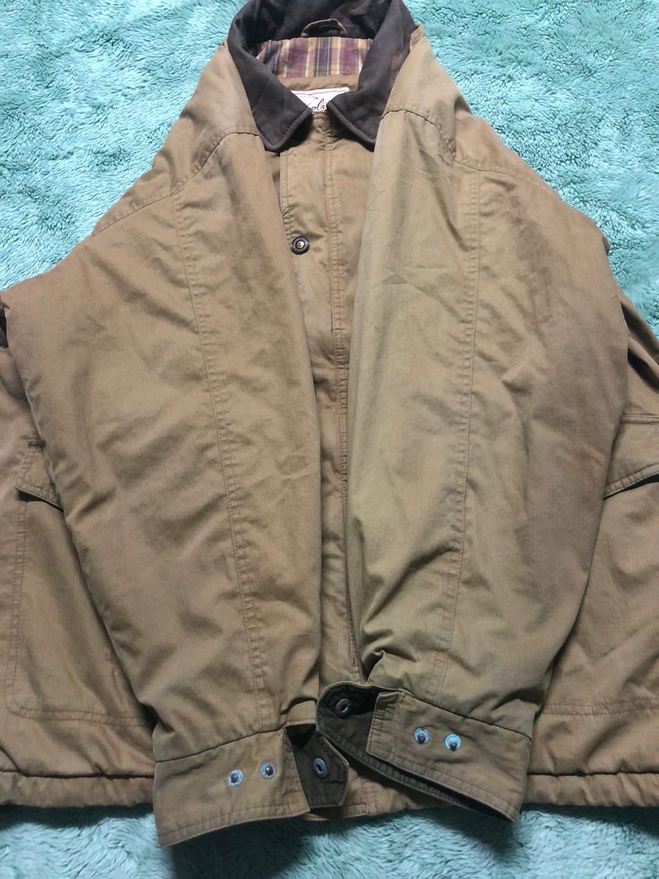 Vintage × Woolrich Woolen Mills VINTAGE WOOLRICH MENS JACKET FADED SUNFADED Size US L / EU 52-54 / 3 - 6 Thumbnail