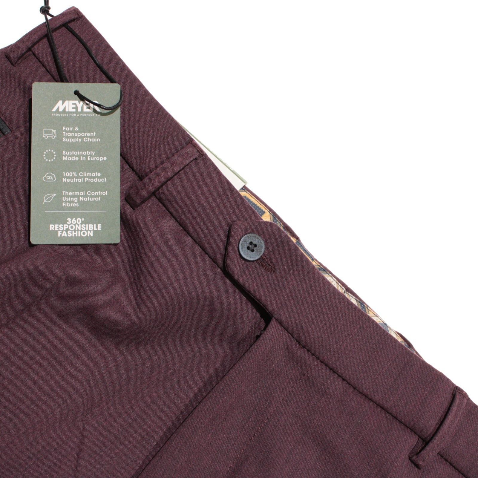 Other Meyer New with tags Dress Pants Size 38 US In Purple Size US 38 / EU 54 - 1 Thumbnail