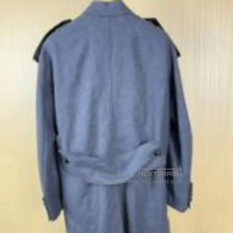 Burberry Burberry Women's Navy Cotton Trench Coat. Size M / US 6-8 / IT 42-44 - 2 Thumbnail