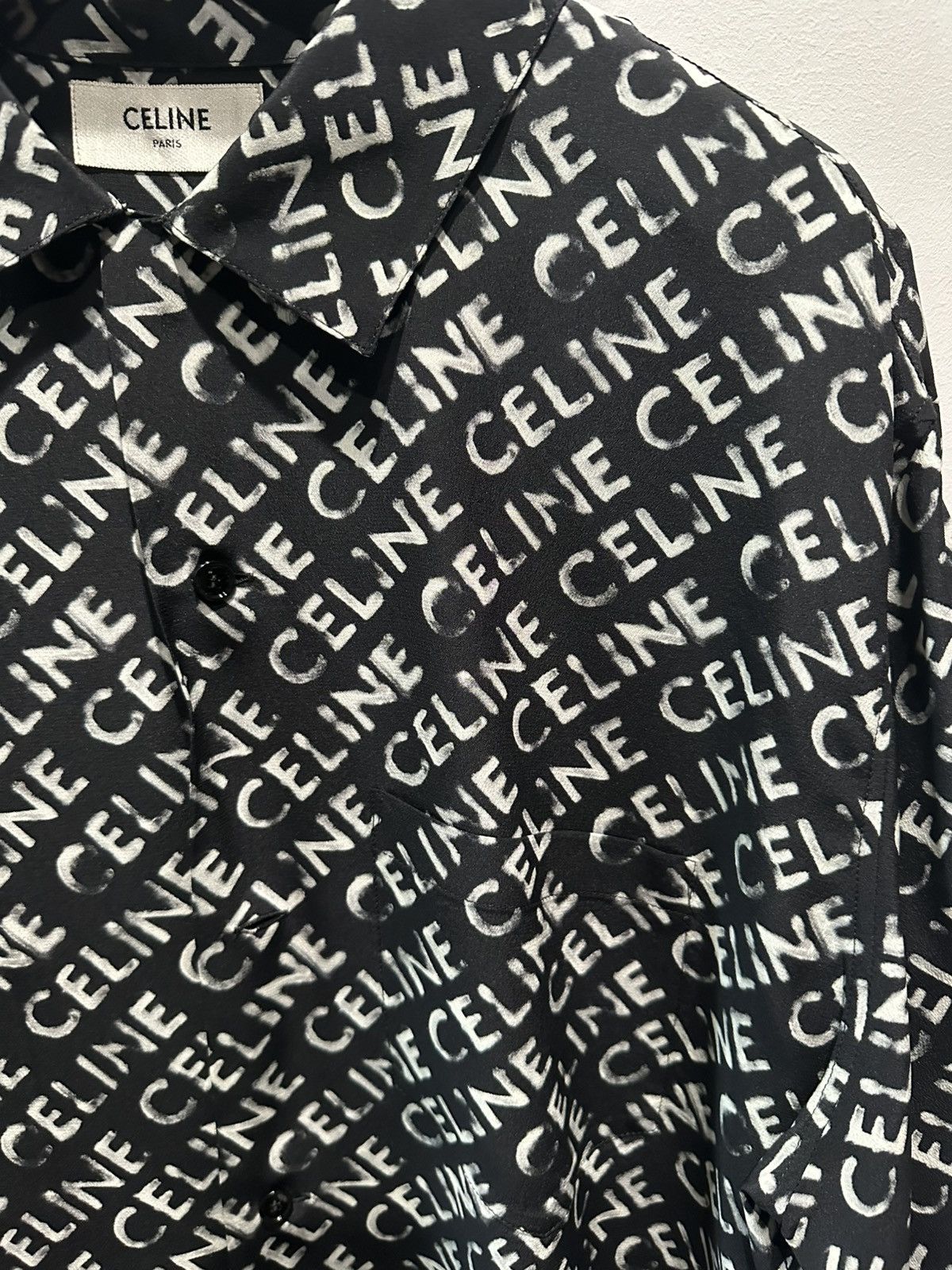 Celine Celine Loose Hawaiian Shirt Size US XXS / EU 40 - 3 Thumbnail