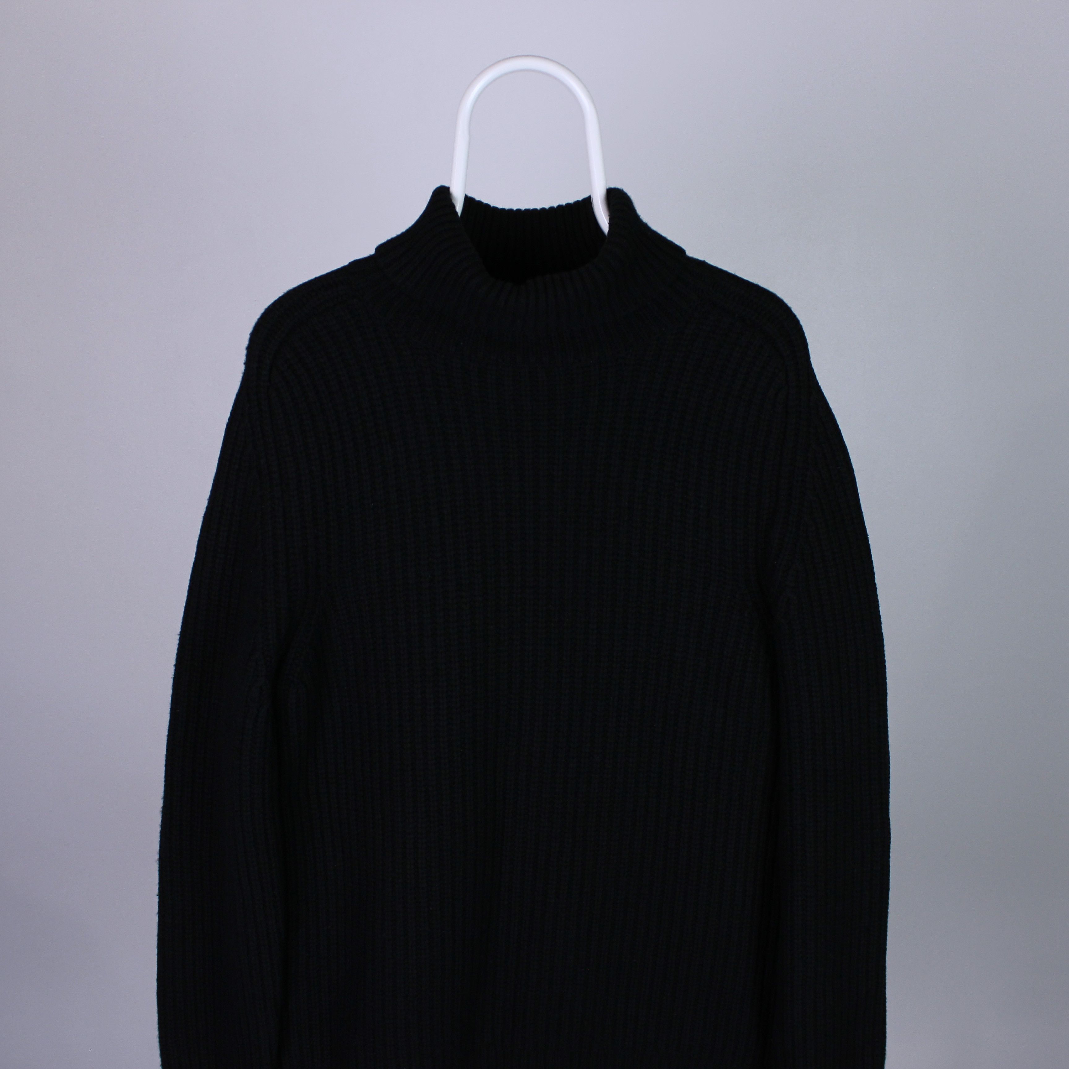 Allsaints Allsaints knitwear sweater black heavy men L knitwear Size US L / EU 52-54 / 3 - 1 Thumbnail