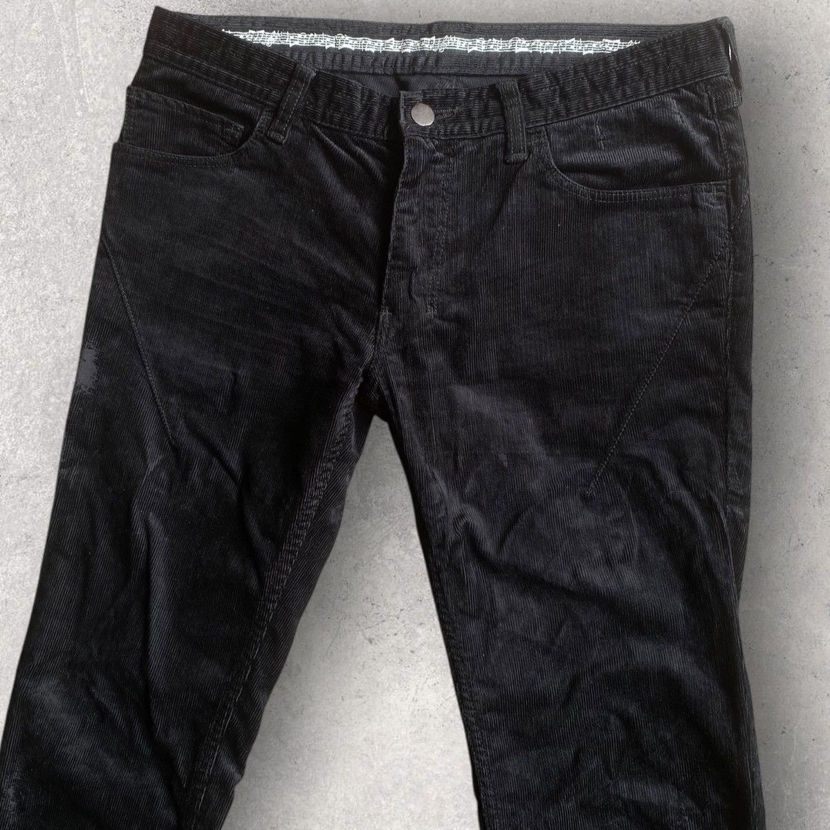 Number (N)ine Fall07 Rayon/Corduroy Blend Pain Pants Size US 30 / EU 46 - 2 Thumbnail