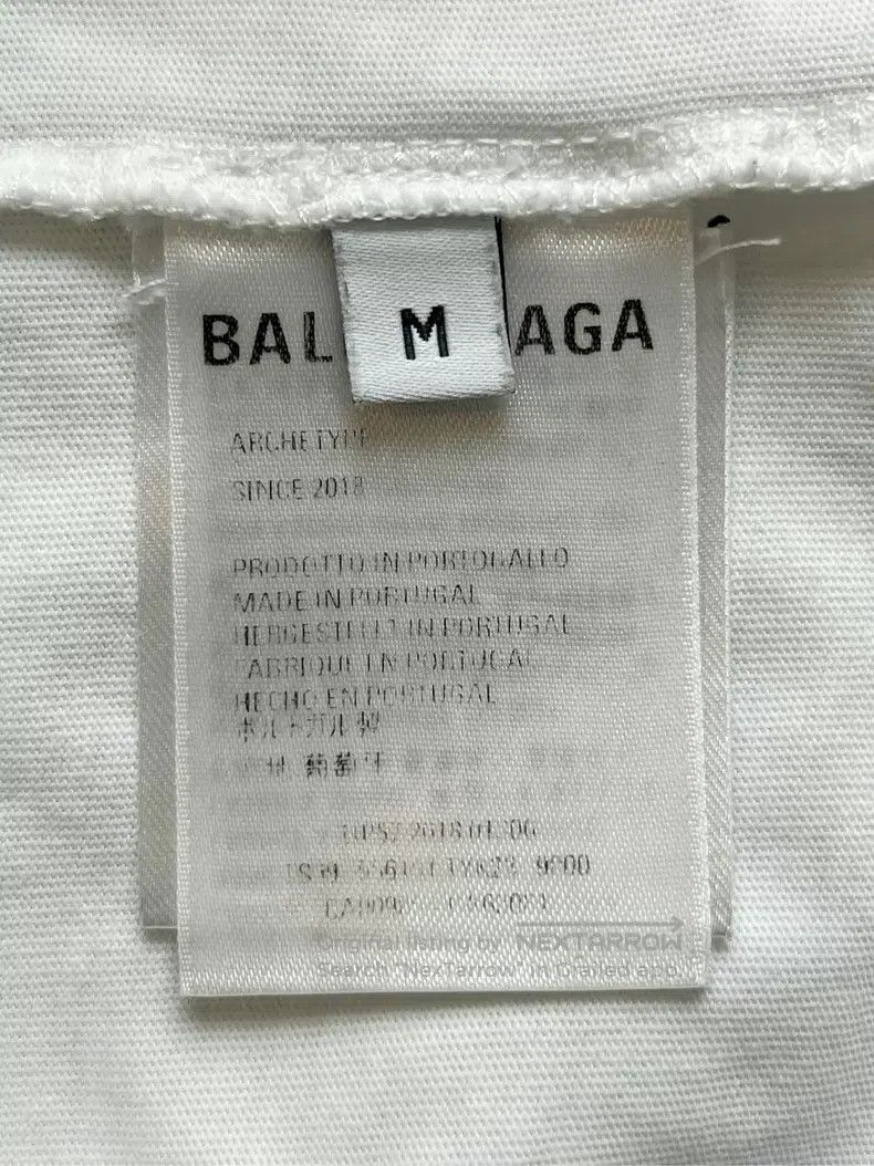 Balenciaga Balenciaga Logo Printed Short Sleeve T-Shirt Size US M / EU 48-50 / 2 - 7 Thumbnail