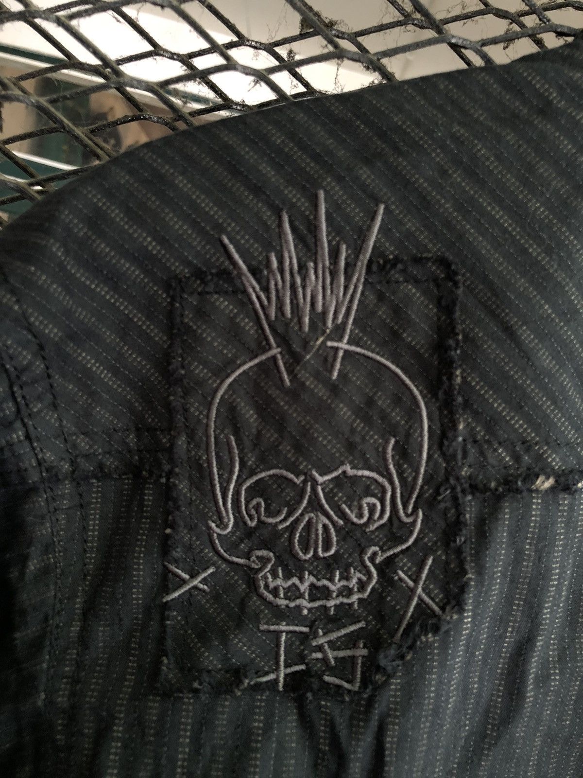 Japanese Brand JAPANESE BRAND INDIGO STAR BUTTON SHIRT SKULL LGBSTYLE Size US L / EU 52-54 / 3 - 8 Thumbnail