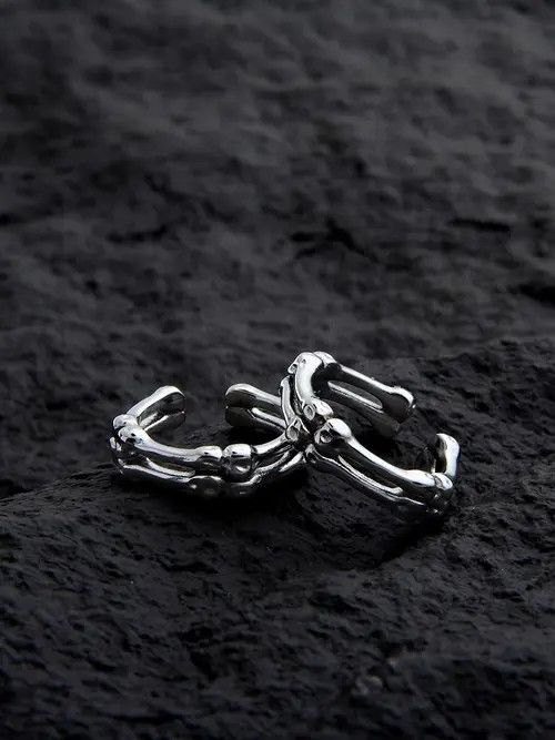 Jewelry × Vintage Retro punk rings Size ONE SIZE - 4 Thumbnail