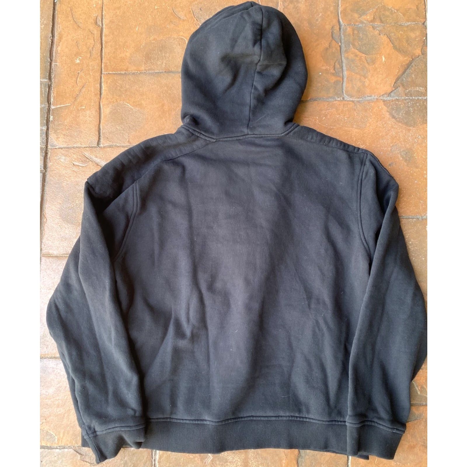 The Kooples The Kooples Black Sport Full Zip Hoodie Hooded Jacket Womens XL Black Sports Hoodie Full Zip Jacket Size XL / US 12-14 / IT 48-50 - 4 Thumbnail