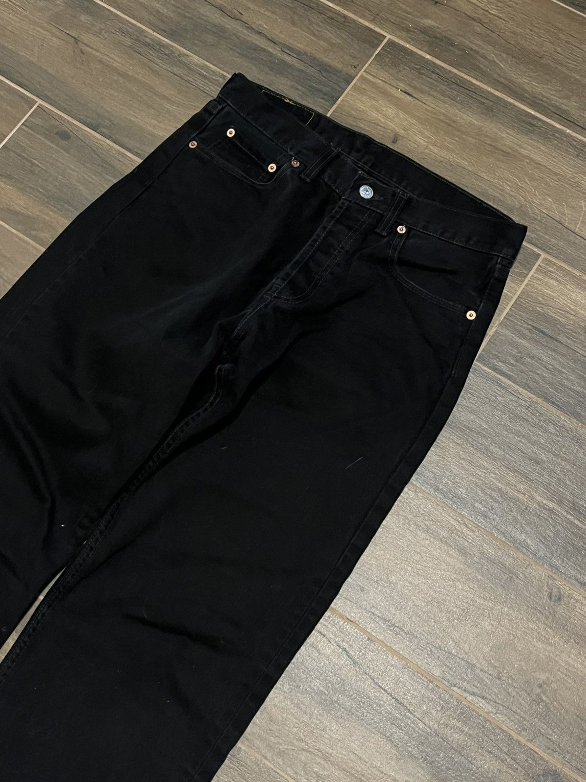 Levi's × Levi's Vintage Clothing × Vintage Levi's 590 Vintage Black Denim Jeans Size US 31 - 3 Thumbnail