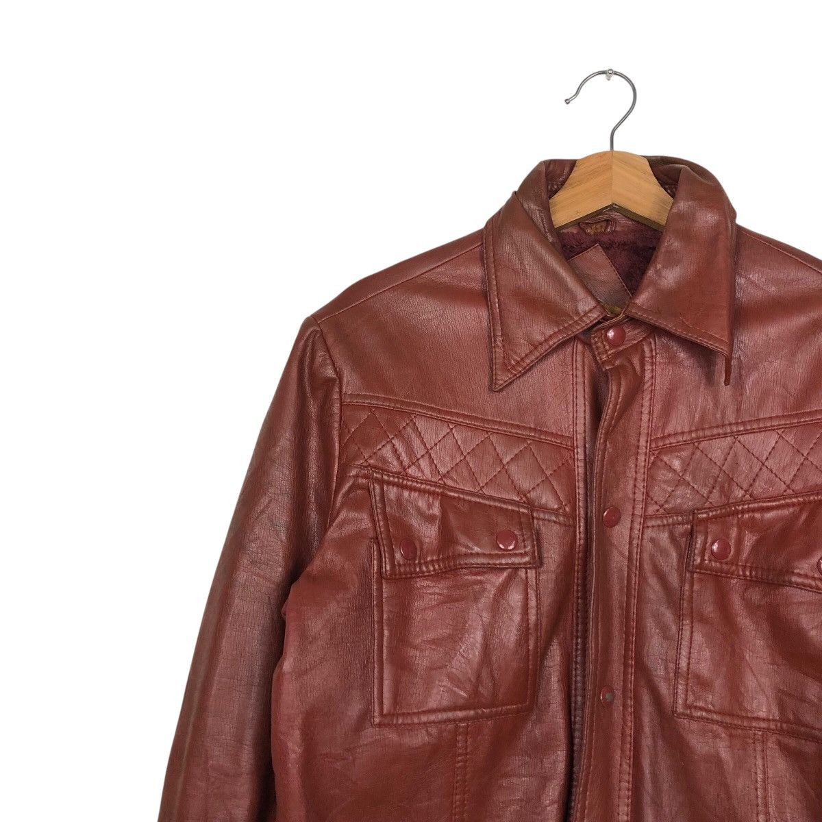 Japanese Brand Vintage Biker Genuine Leather Jacket Male Duds Issey Miyake Size US M / EU 48-50 / 2 - 8 Thumbnail