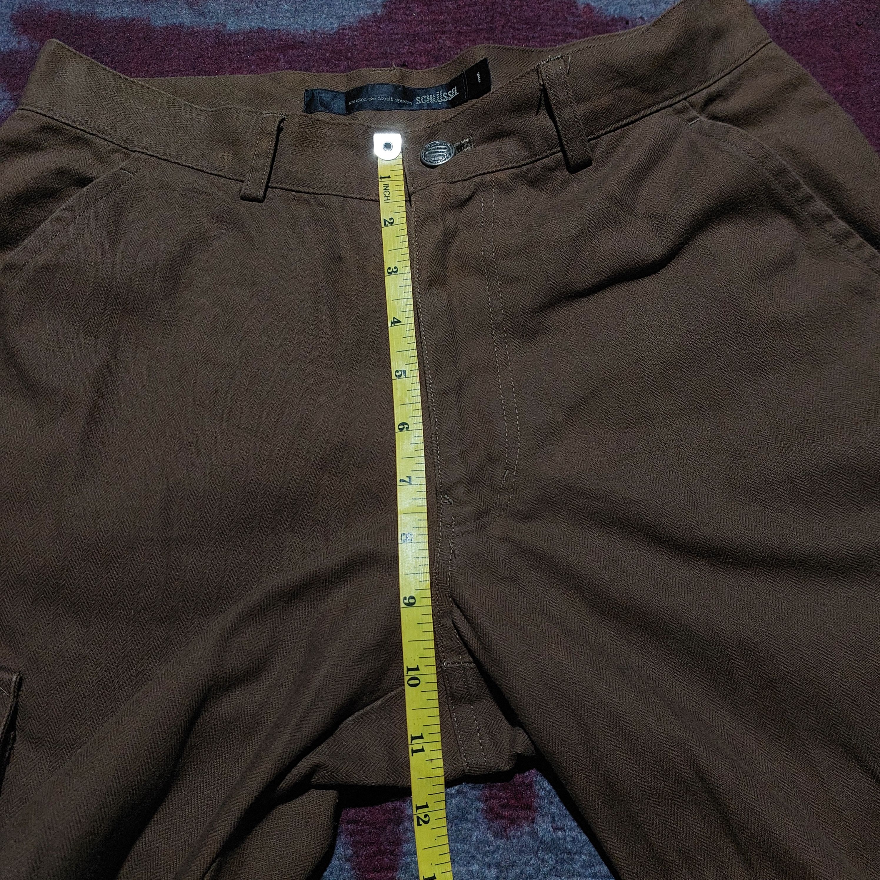 Schlussel Schlussel brown cargo flared pants Size US 30 / EU 46 - 22 Thumbnail