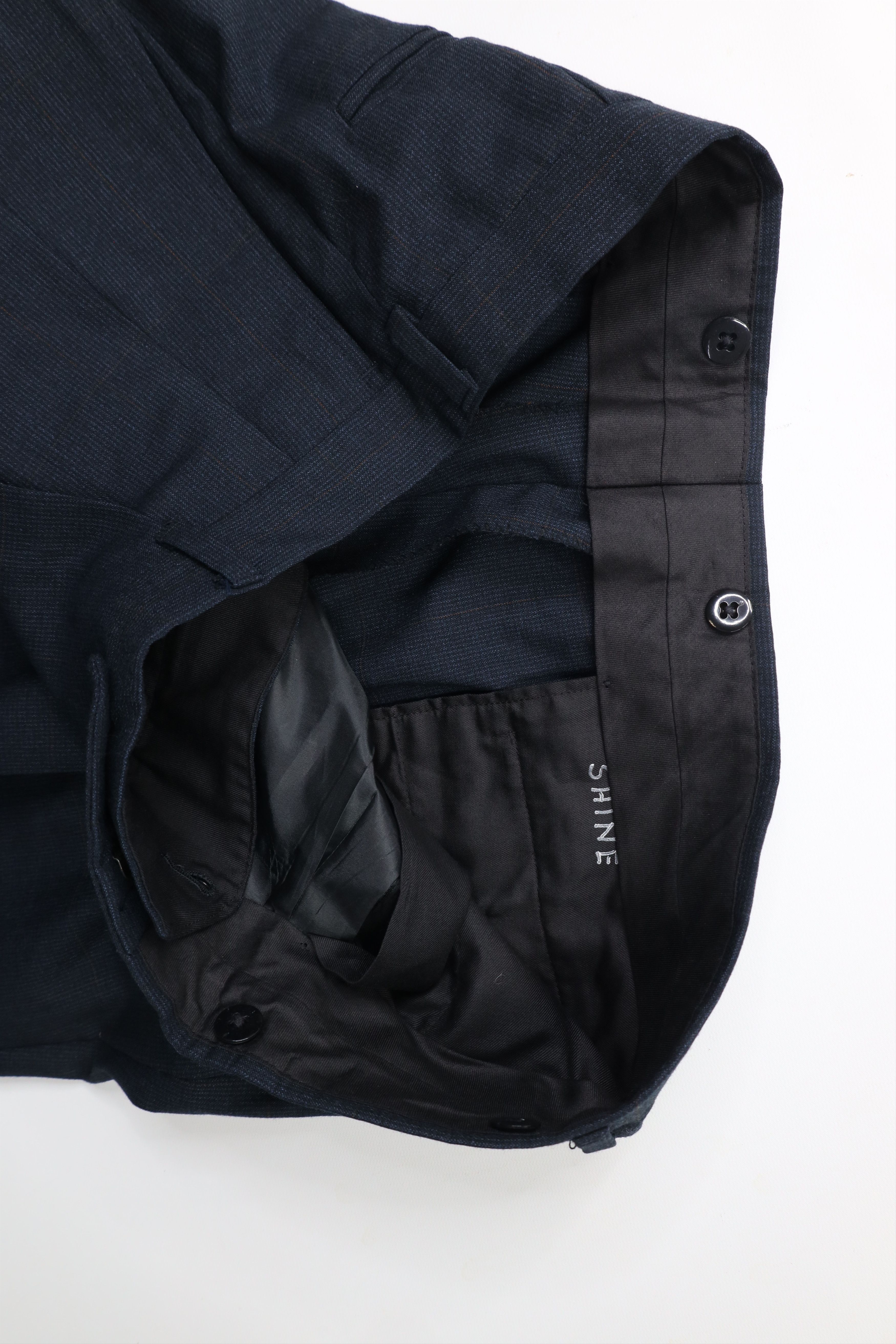 Vintage Vintage 90s Streetwear Pleated Cuffed Wide Leg Chino Pants Size US 36 / EU 52 - 6 Thumbnail