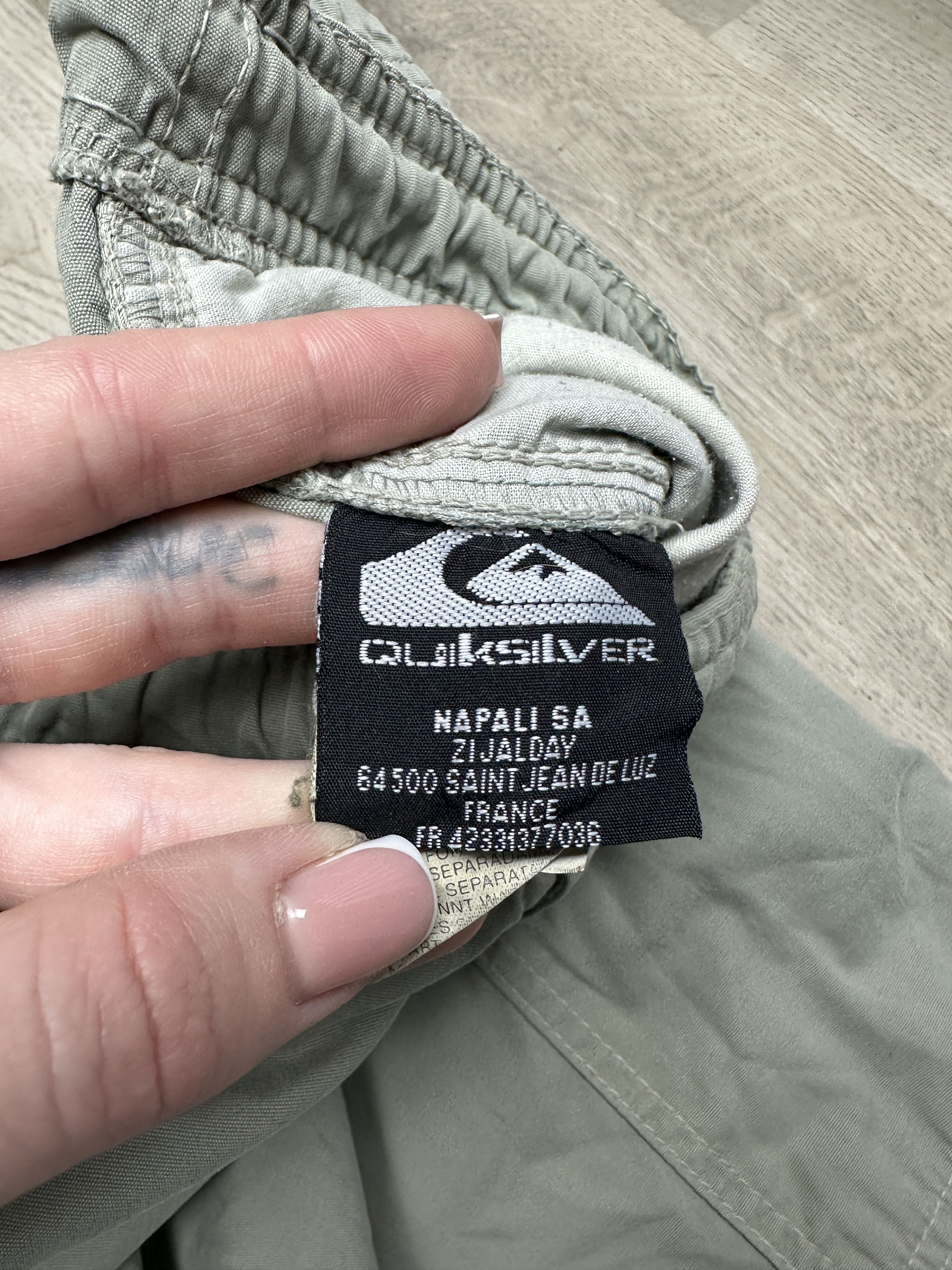 Quiksilver Quiksilver 90s Vintage Mens Cargo Pants Size US 30 / EU 46 - 6 Thumbnail