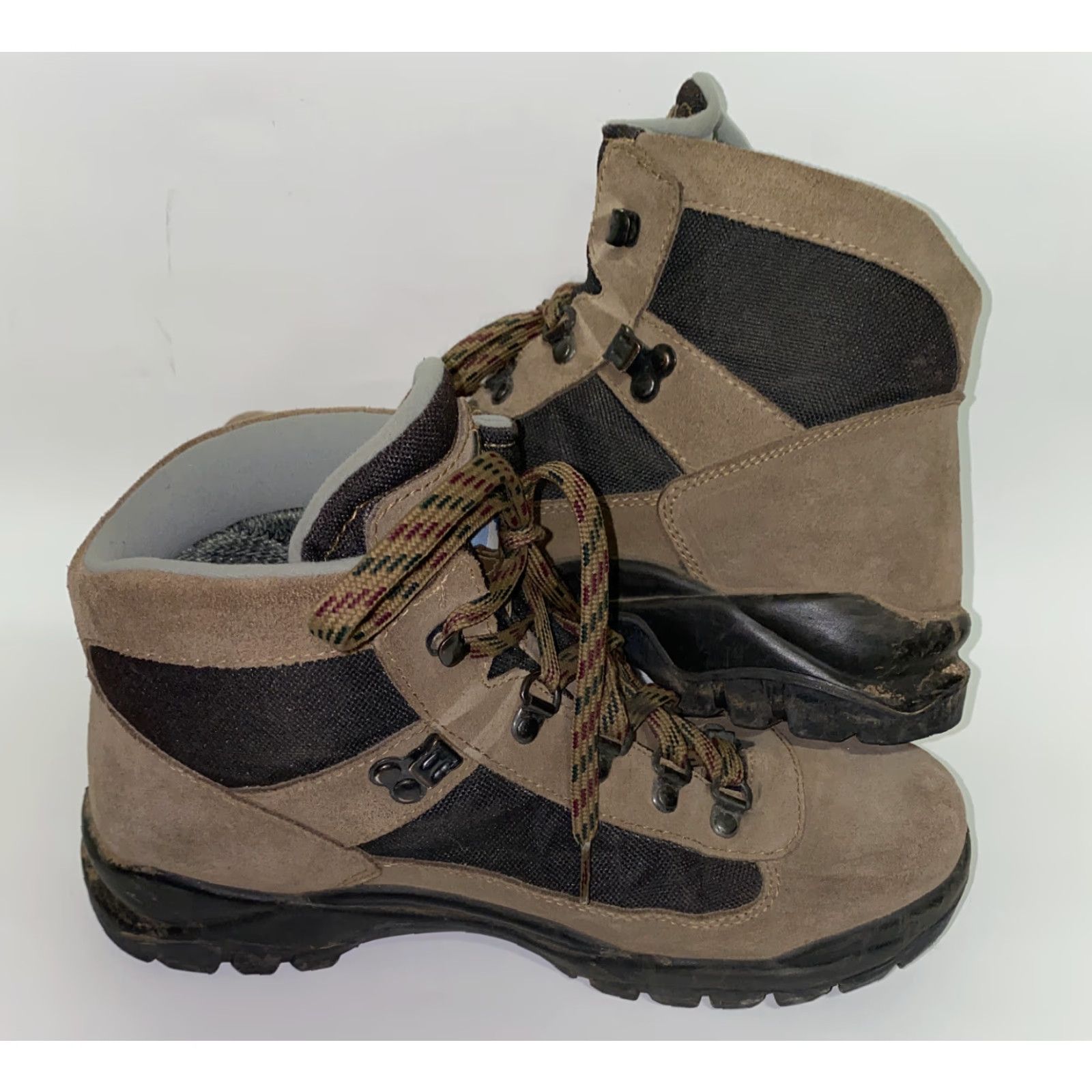 Vintage Raichle Boots Womens Brown Leather Suede Gore-Tex Lace Up Casual Sz 9 Leather Insole No Insole Size US 9 / IT 39 - 4 Thumbnail