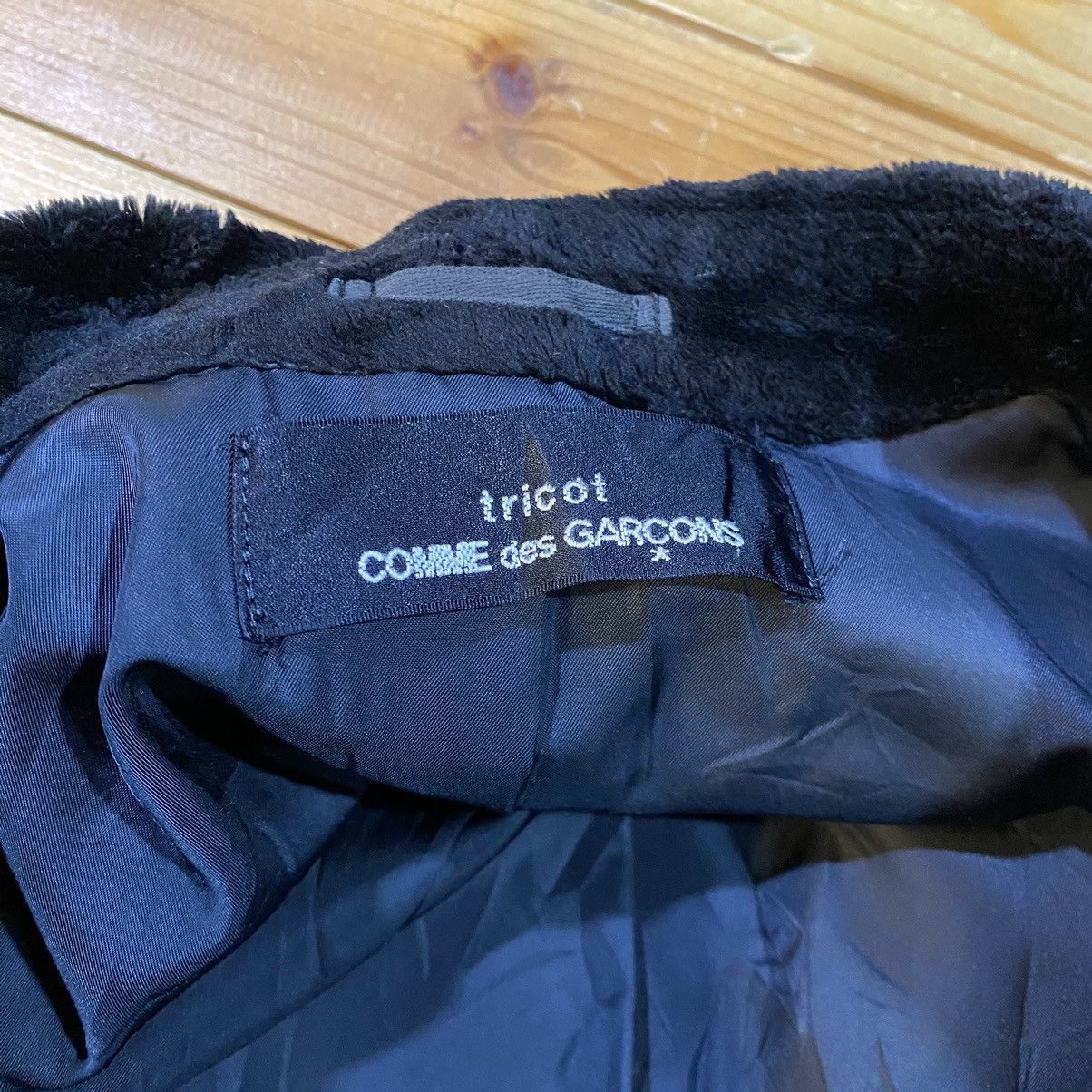 Comme des Garcons True Vintage ✔️Comme Des Garcons Tricot Acrylic Wool Coats Size US L / EU 52-54 / 3 - 10 Thumbnail