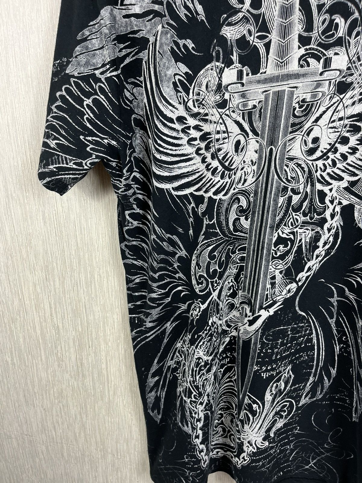 Affliction × Ed Hardy × Vintage Vintage y2k Konflic christian audigier affliction tee tshirt Size US XL / EU 56 / 4 - 17 Thumbnail