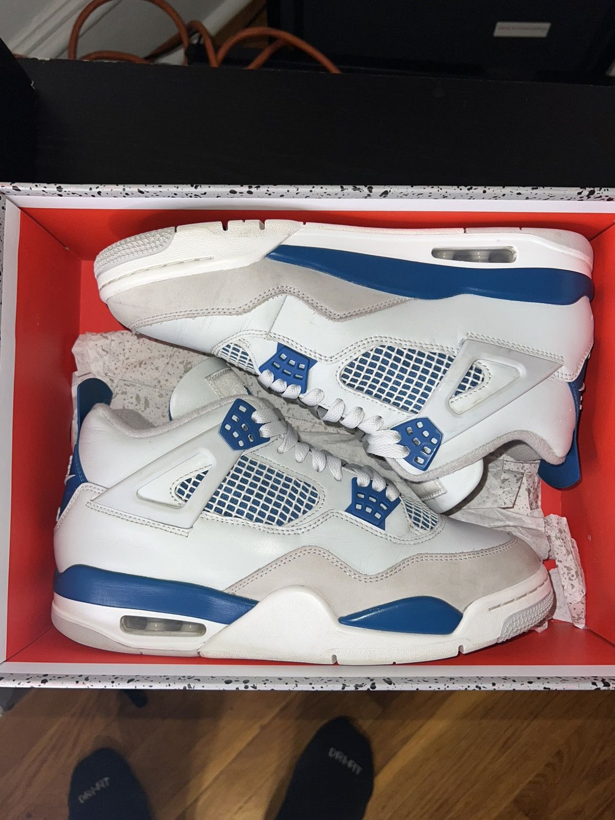 Jordan Brand Jordan 4 Military Blue Size US 9 / EU 42 - 7 Thumbnail