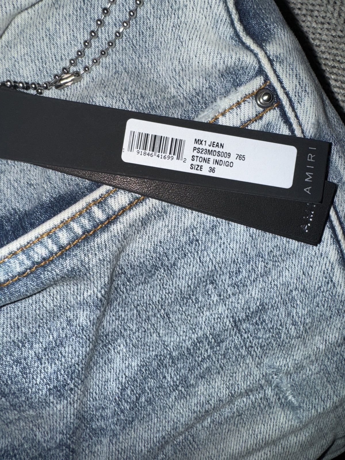 Amiri Amiri Denim Jeans Size US 36 / EU 52 - 20 Thumbnail